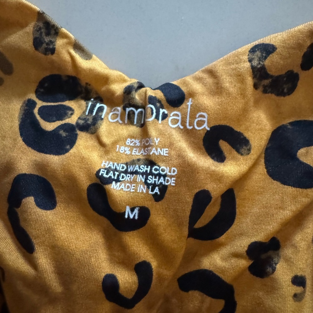 Inamorata Grandview One-Piece in Wet Leopard - Picture 7 of 7